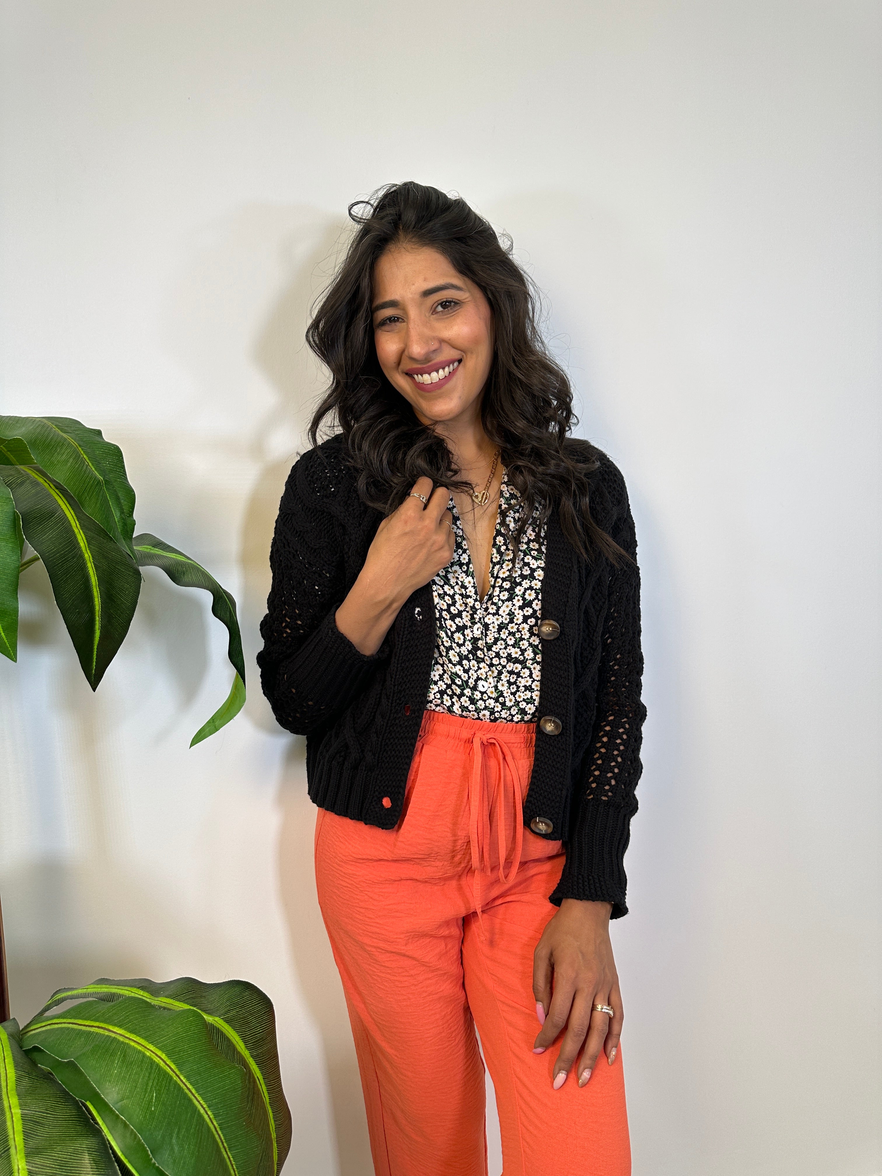 Rhonda Cardigan Black - Pink Martini Collection