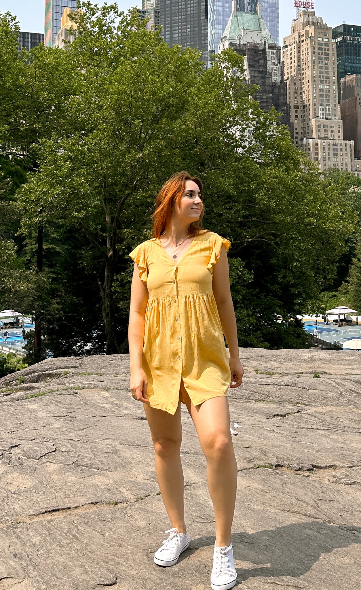 Claudette Dress Yellow - Pink Martini Collection