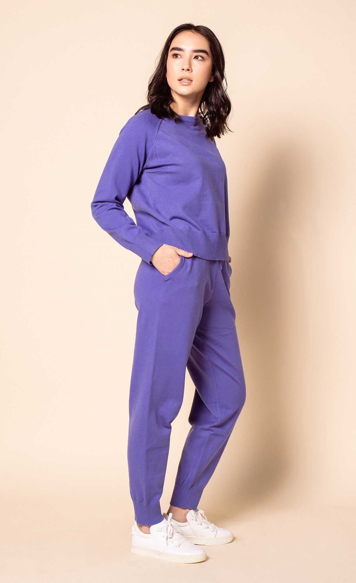 The Agathe Tracksuit Set Blue - Pink Martini Collection