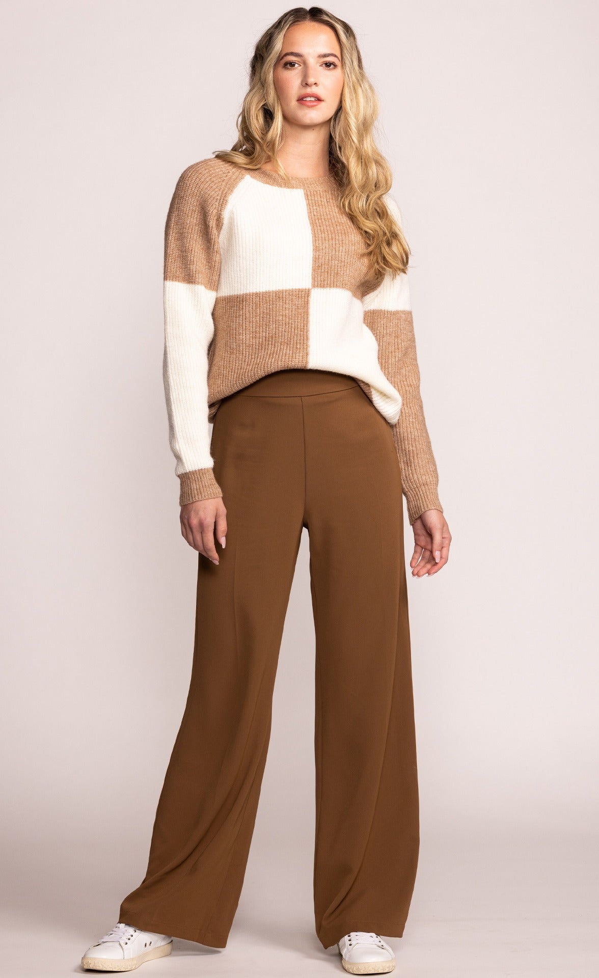 The Liliana Pants - Brown - Pink Martini Collection