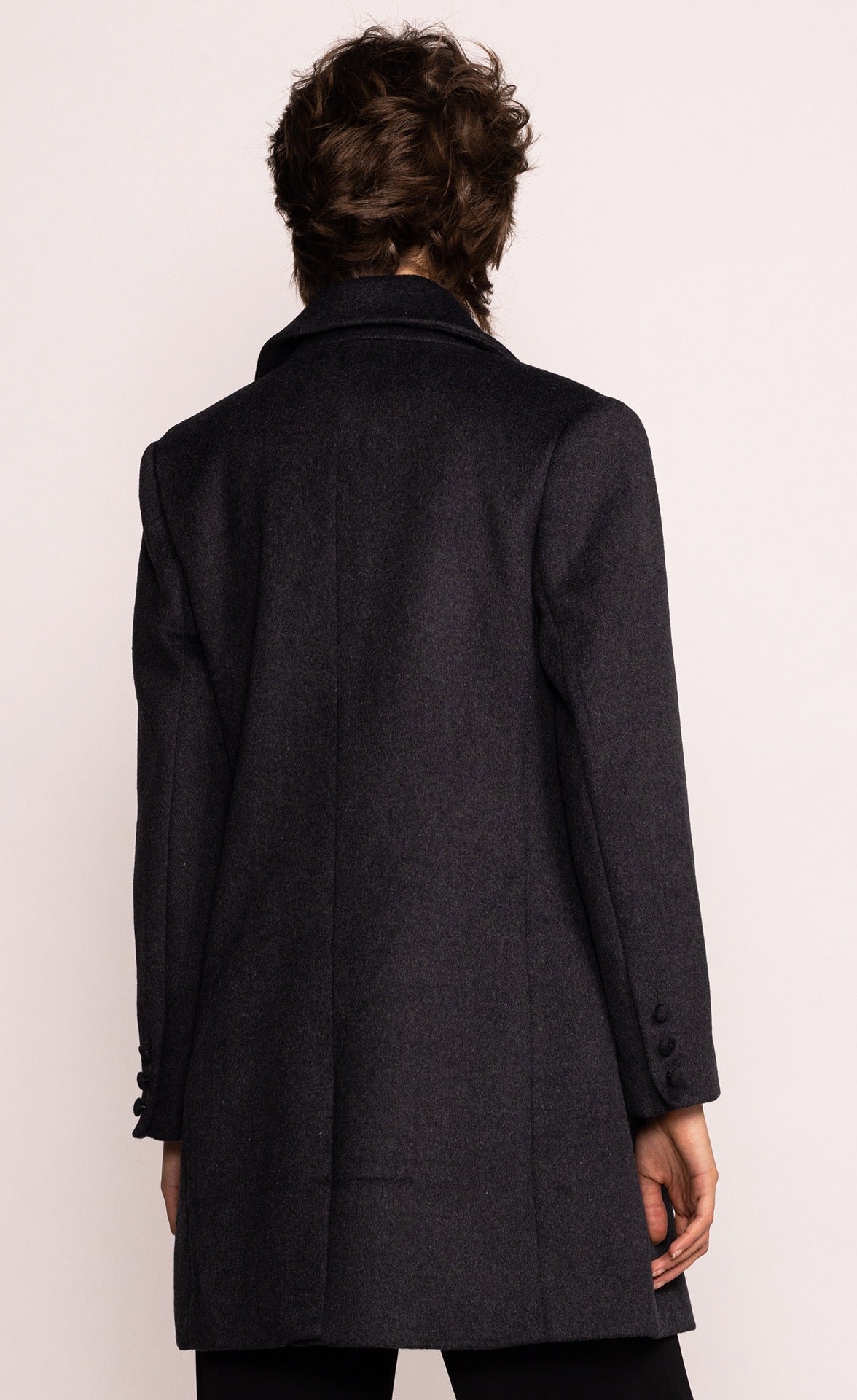 The Valerie Coat - Dark Grey - Pink Martini Collection