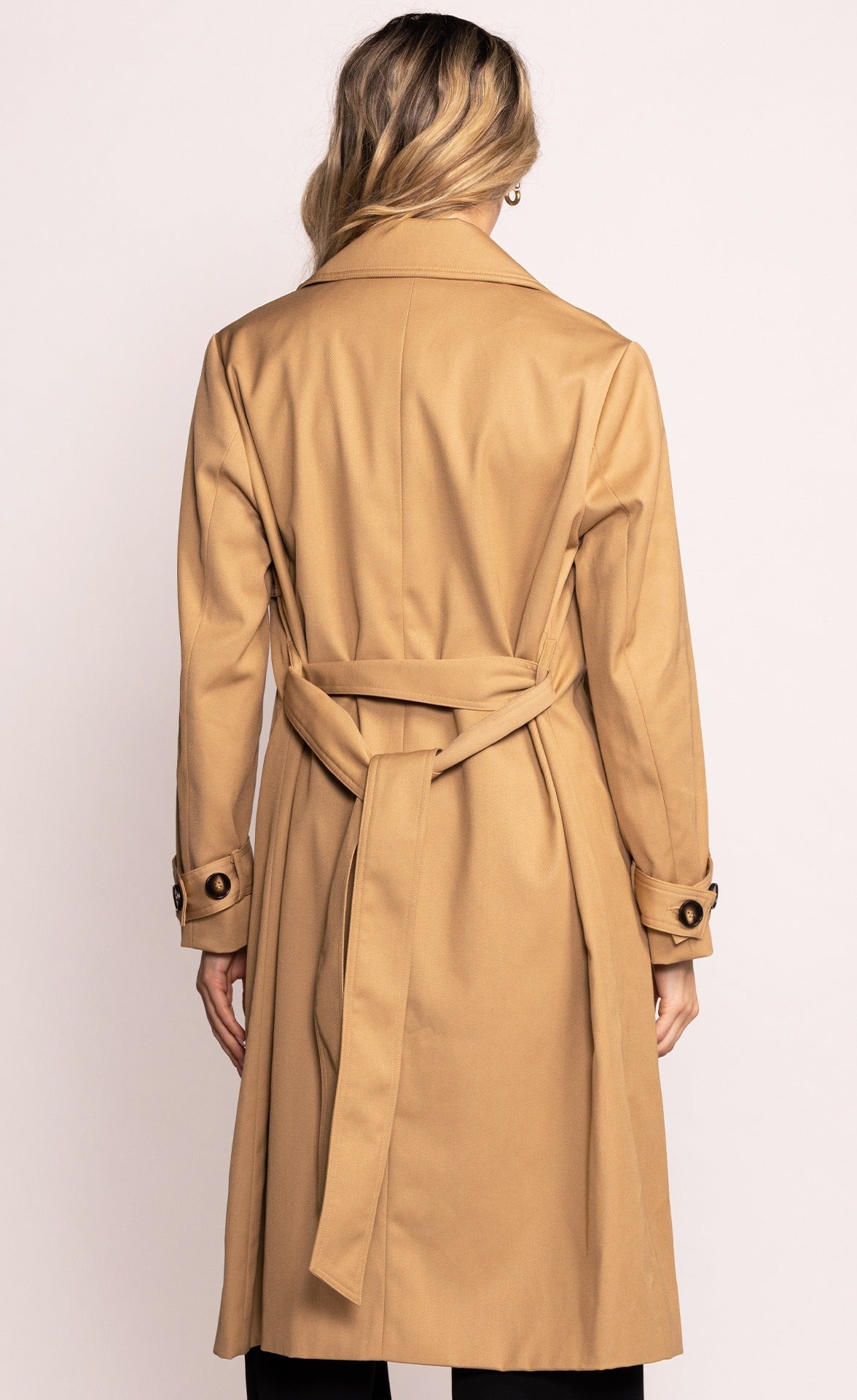 The Sienna Coat - Taupe - Pink Martini Collection