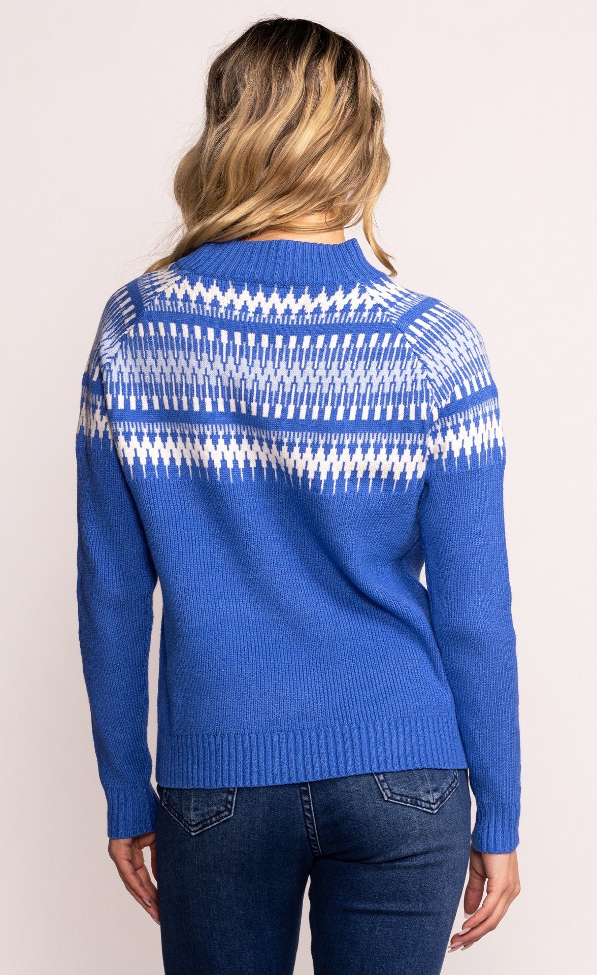 The Carol Sweater Blue