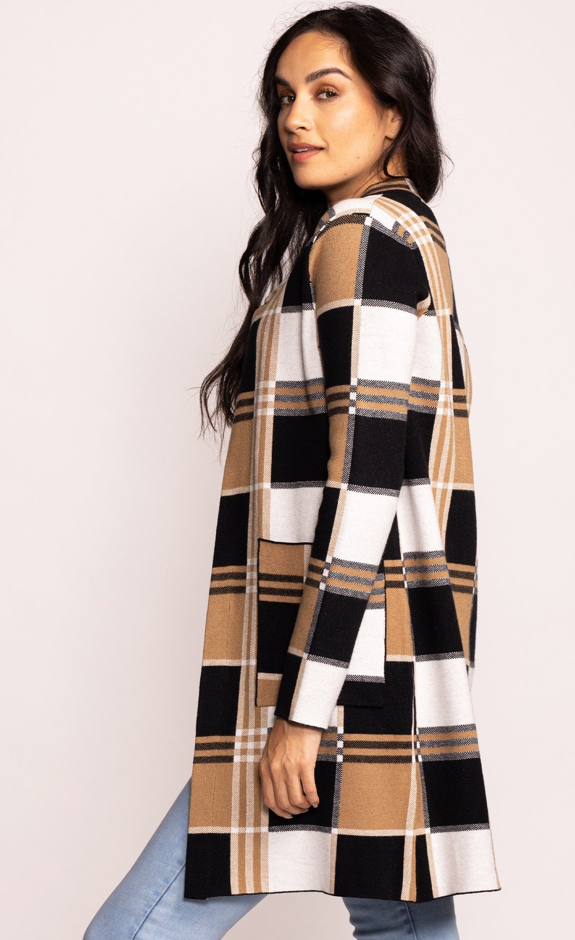 The Harmon Cardigan - Brown - Pink Martini Collection