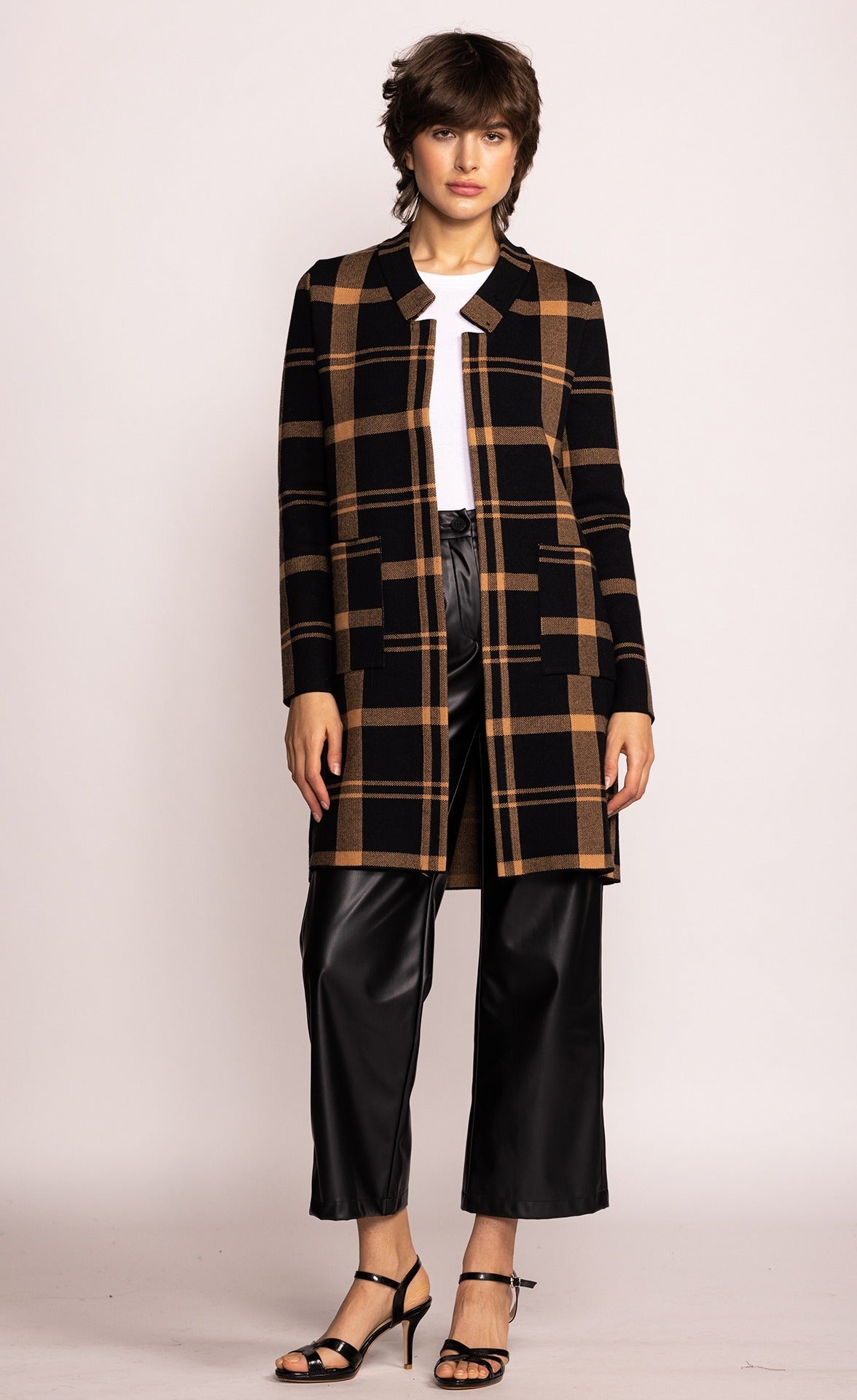The Harmon Cardigan New Black - Pink Martini Collection