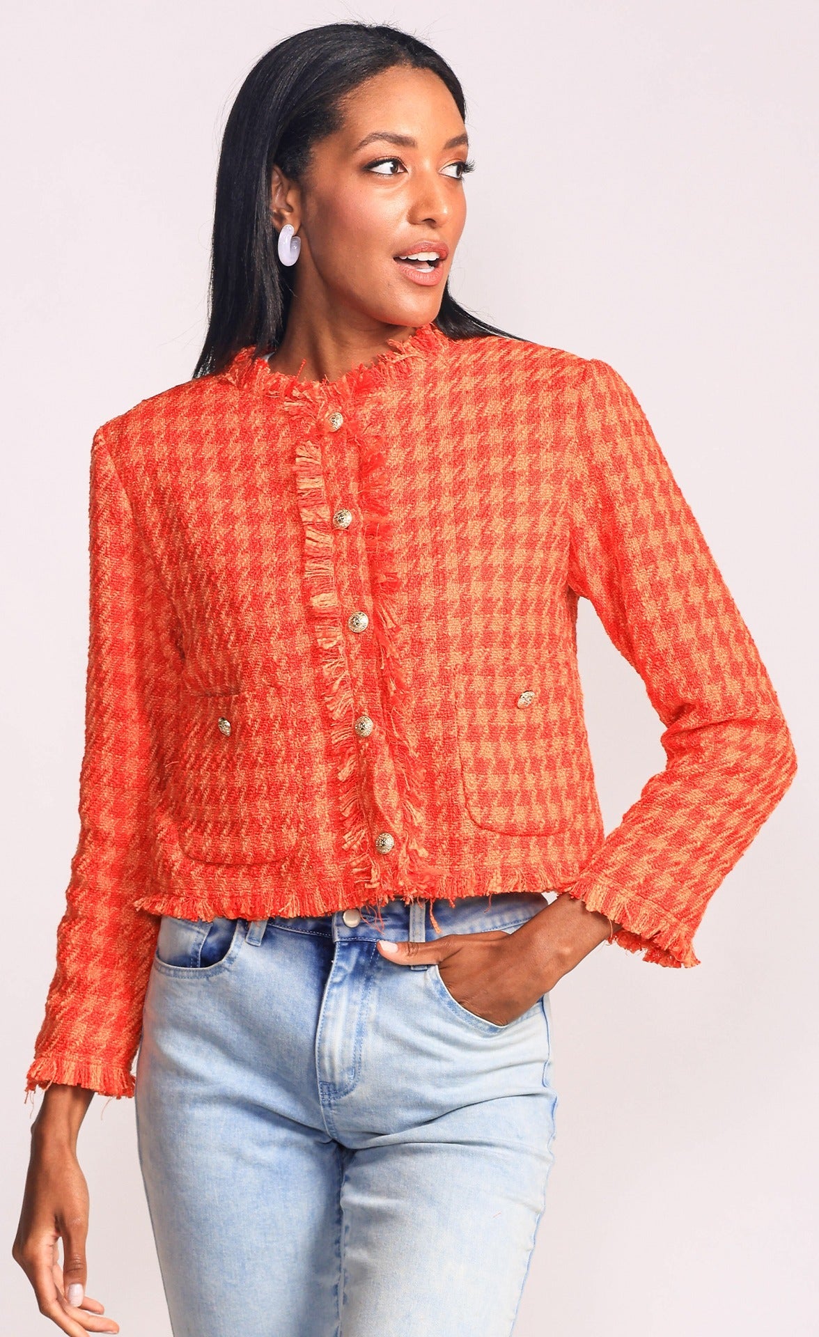 Mindi Jacket - Orange