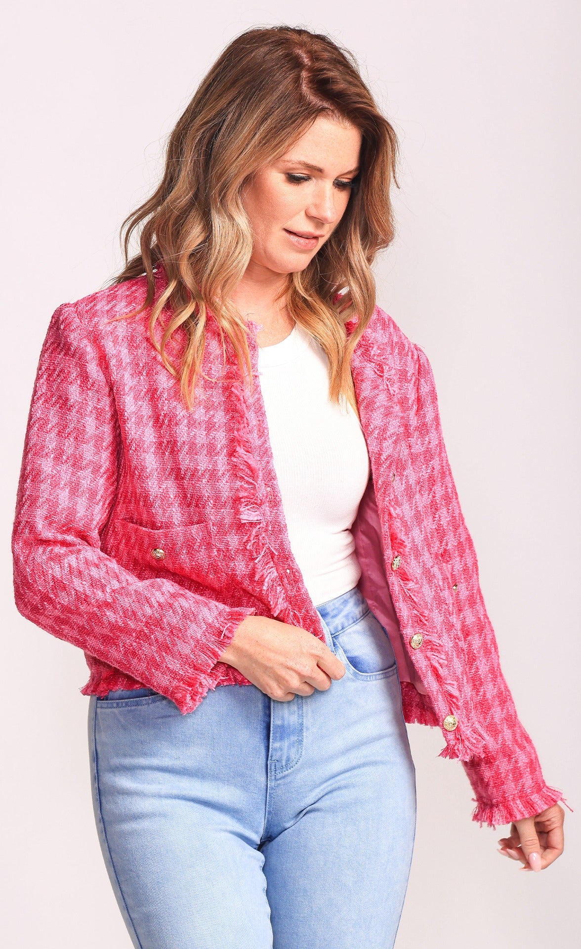 Mindi Jacket - Pink