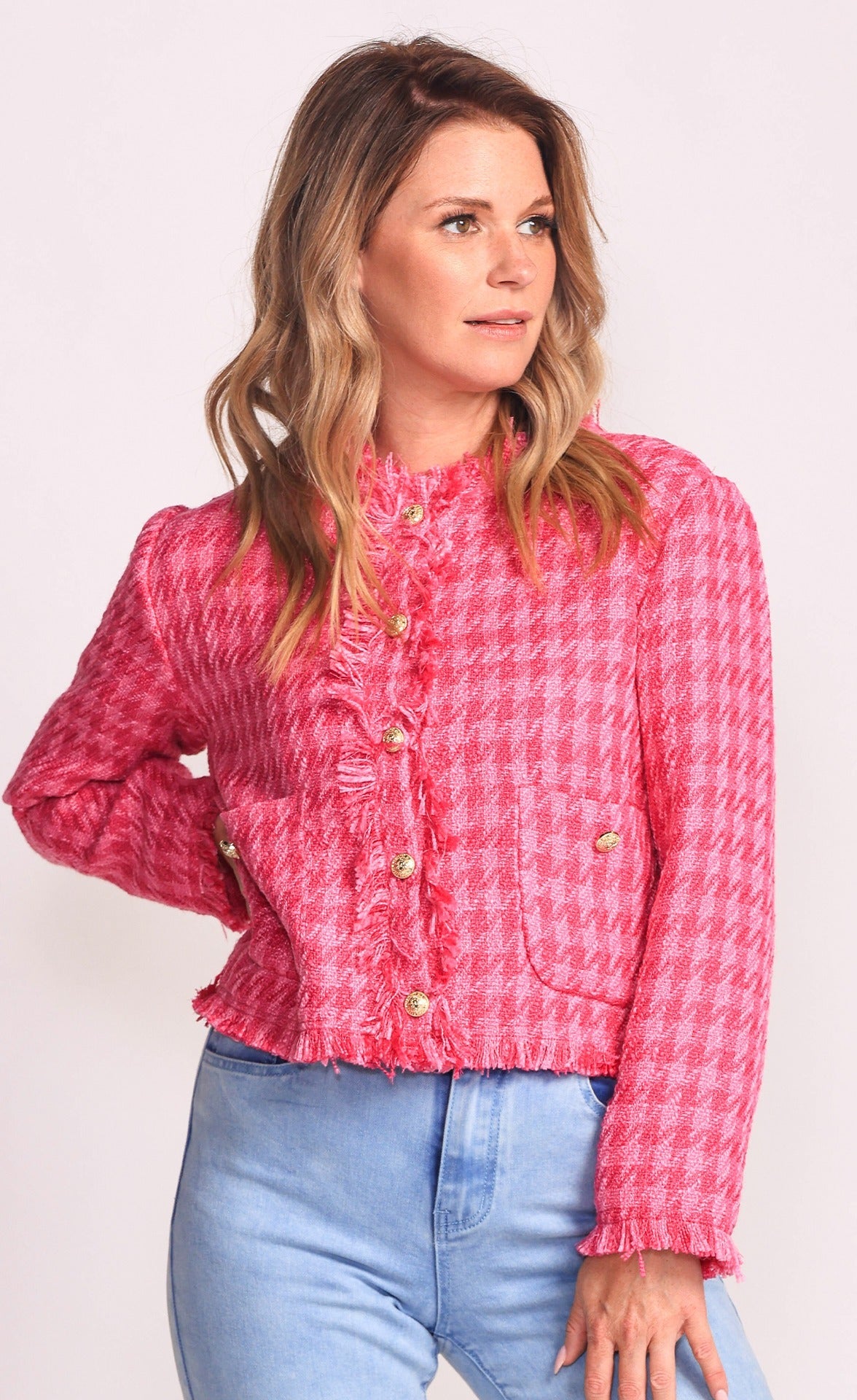 Mindi Jacket - Pink