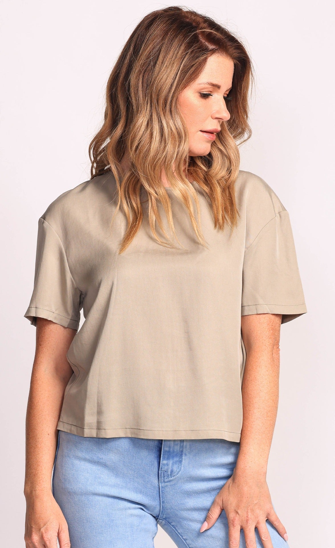 Roni Top - Grey