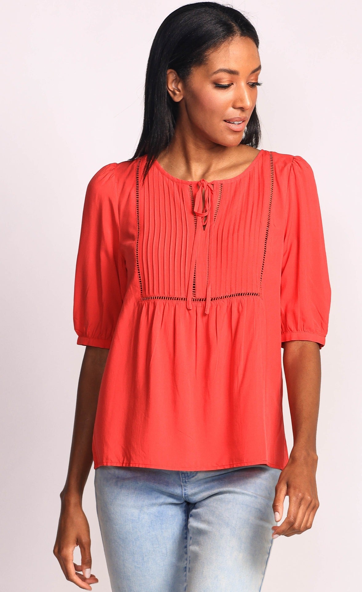 Azalea Top - Orange