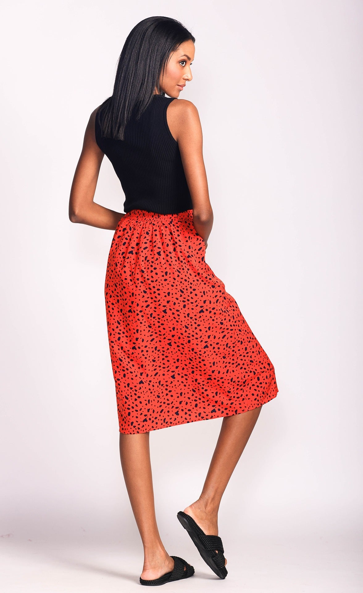 Sahara Skirt Red