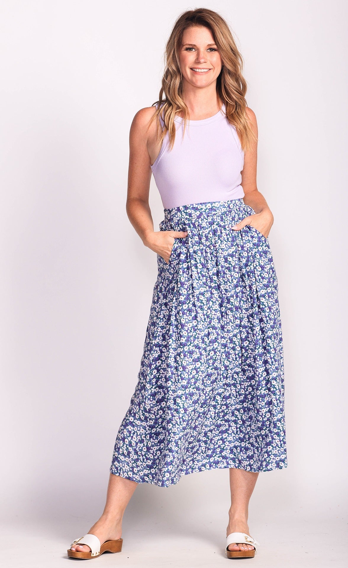Luna Skirt - Blue