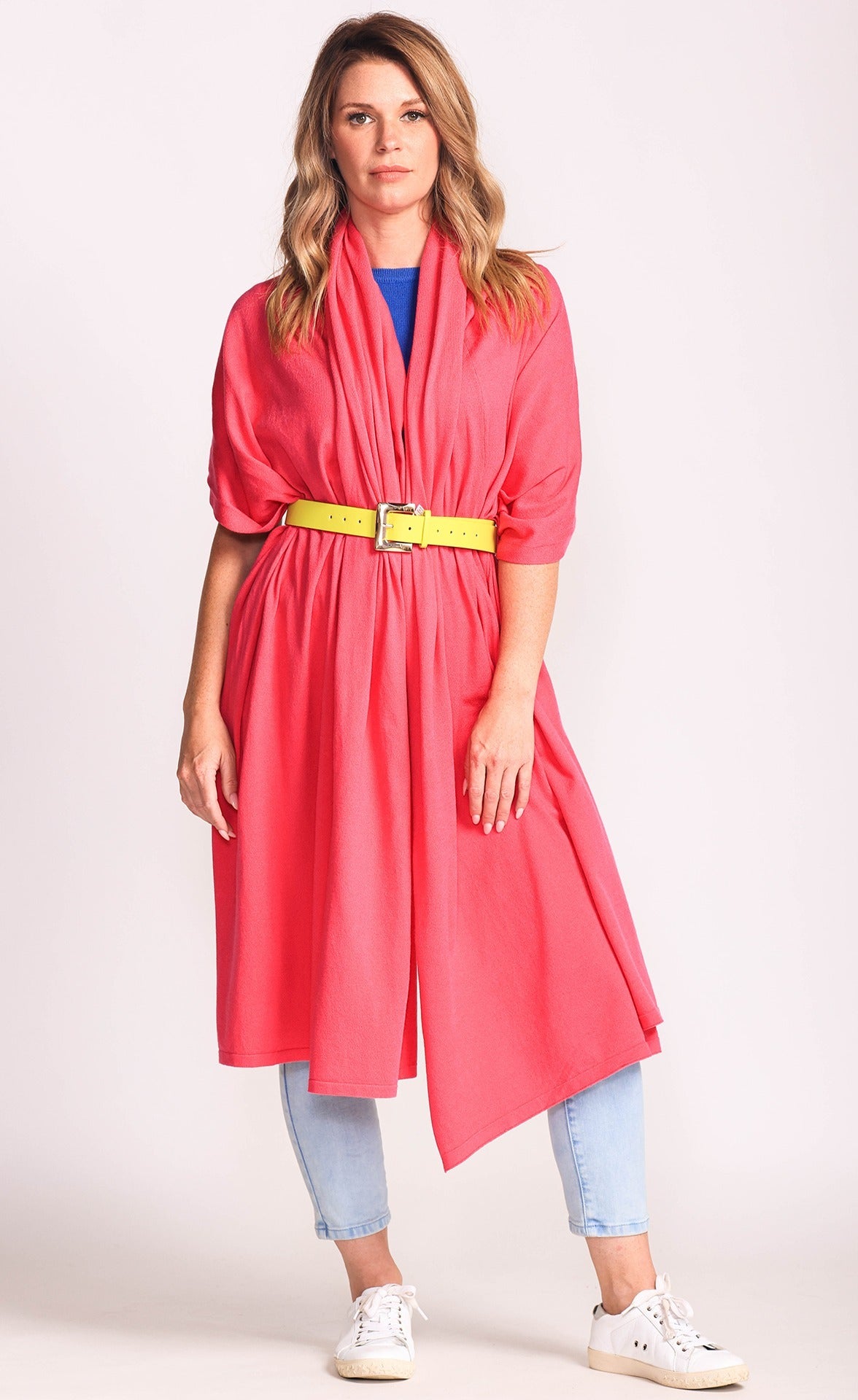 Travelers Blanket Scarf - Hot Pink