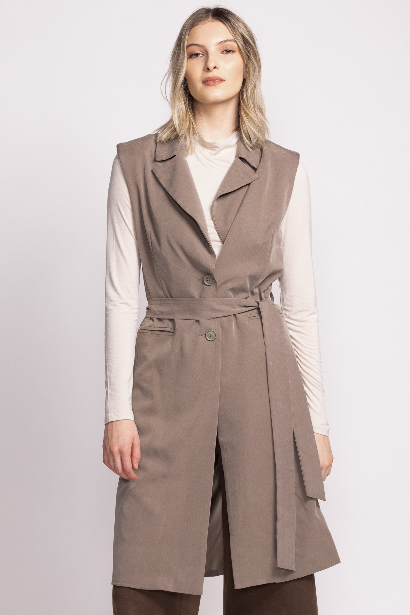 Leia Vest - Sage