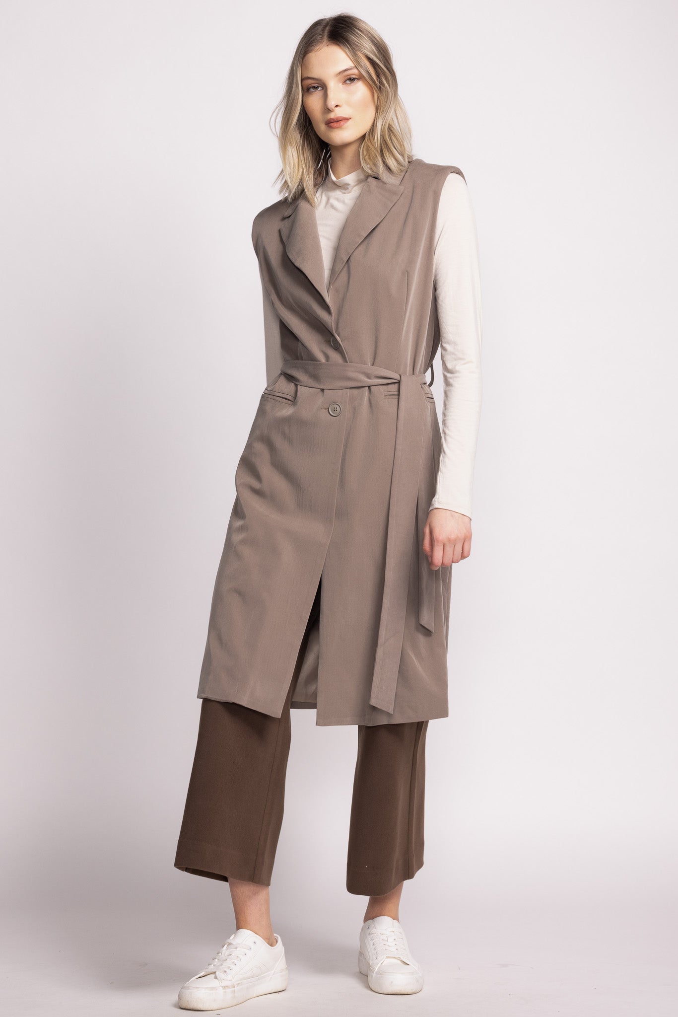 Leia Vest - Sage