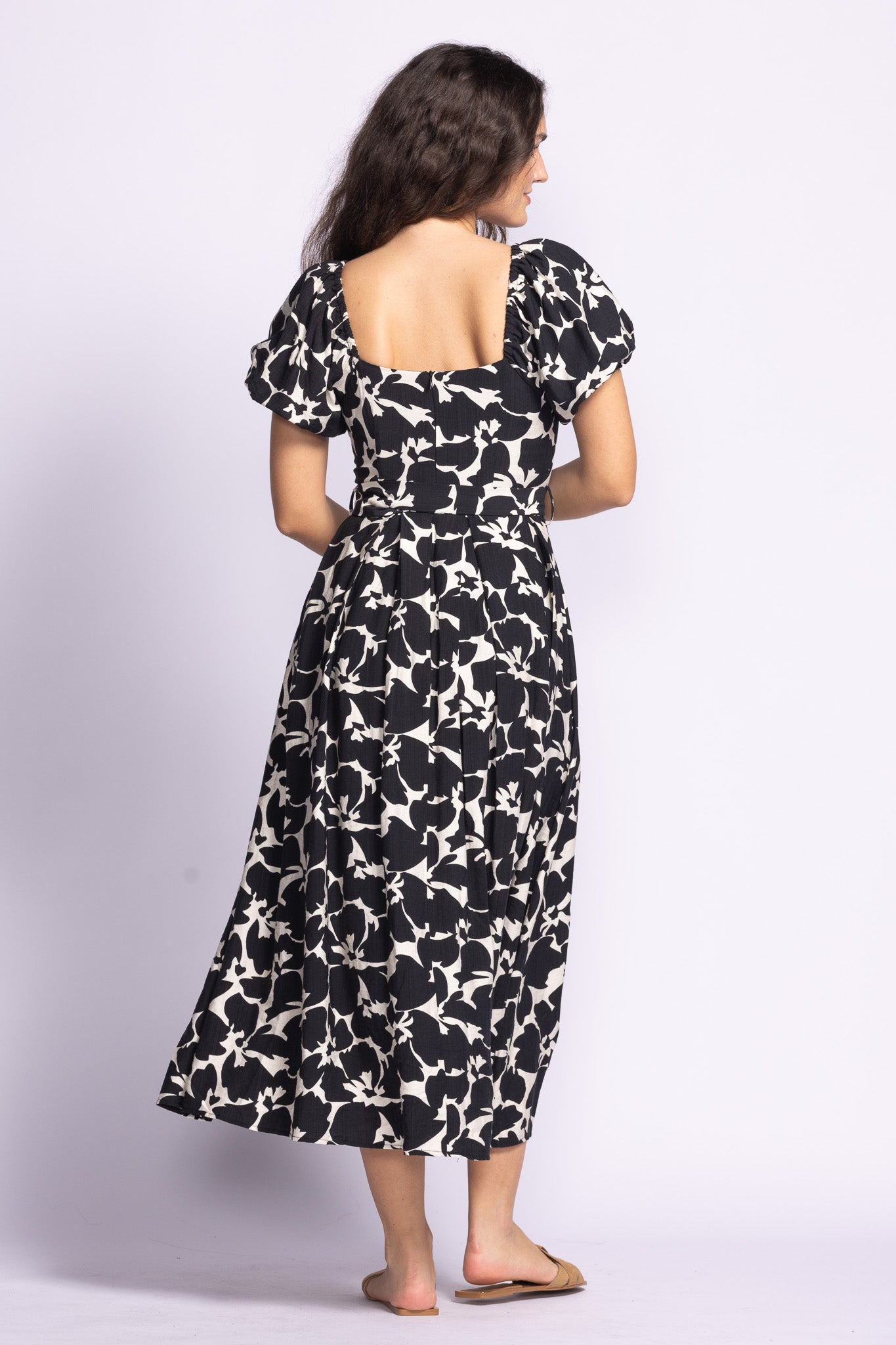 Rachel Dress Black Floral