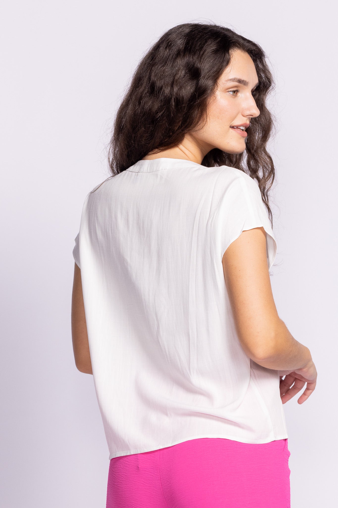 Evelyn Top White