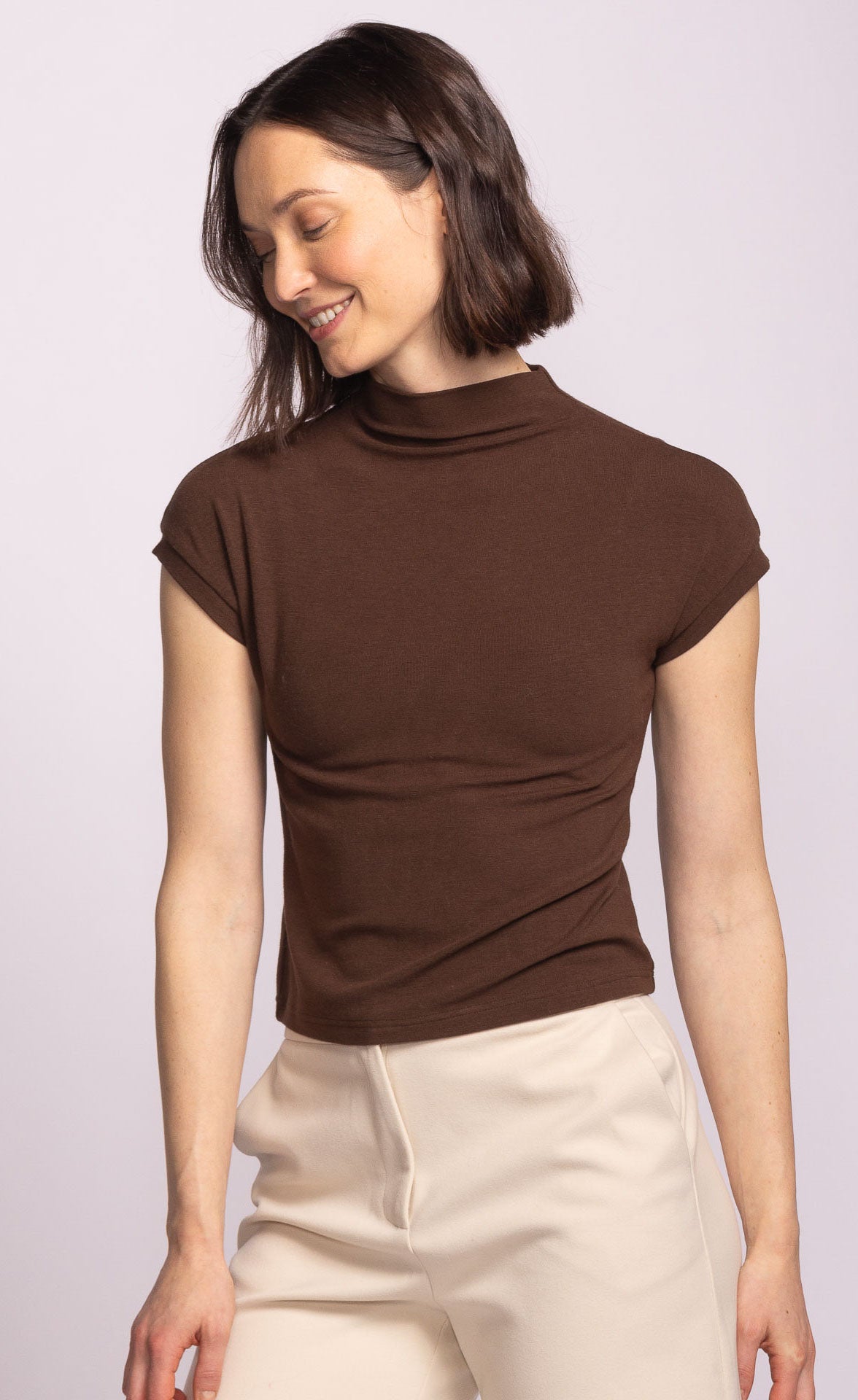 Nicolas Top Brown