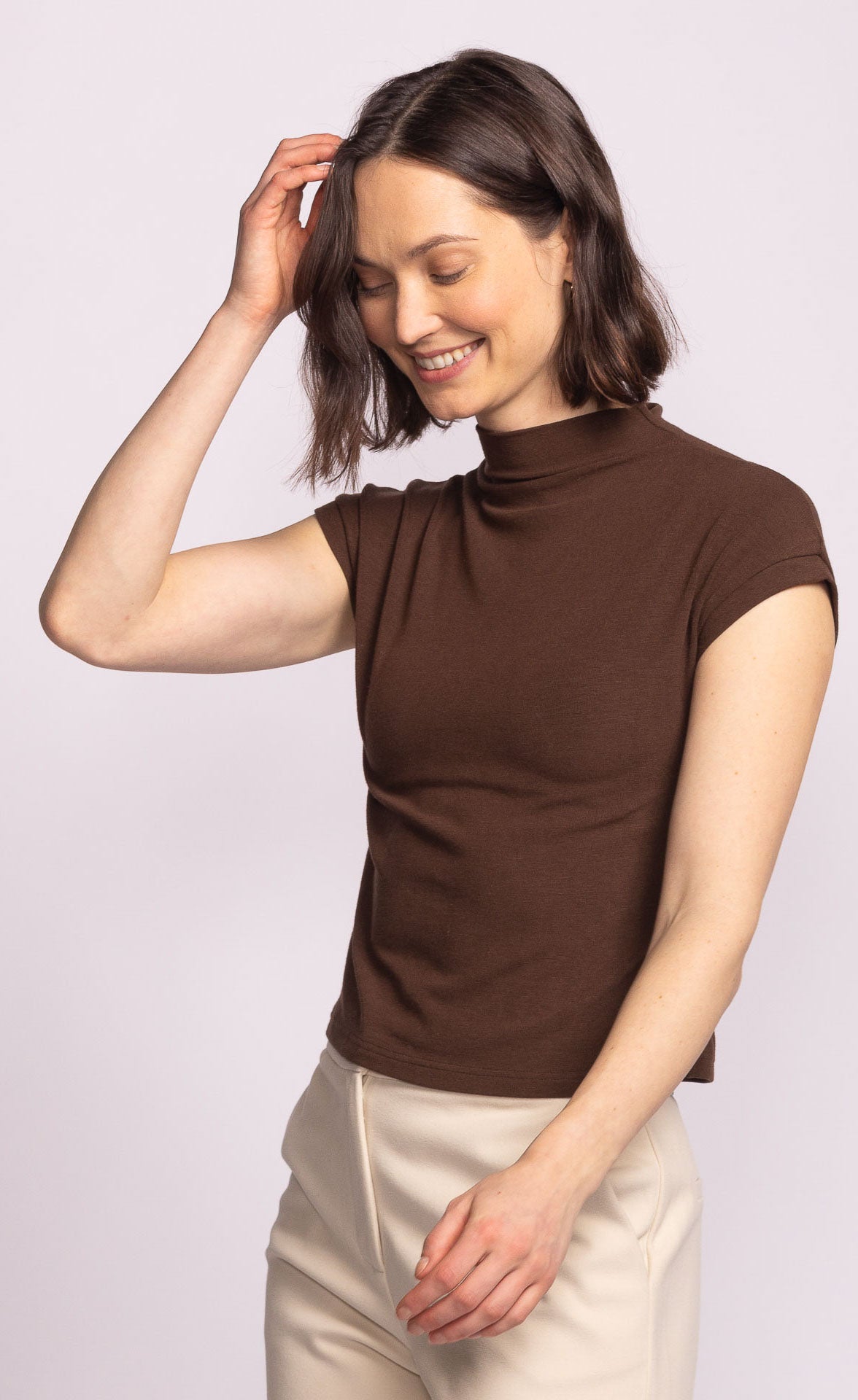 Nicolas Top Brown