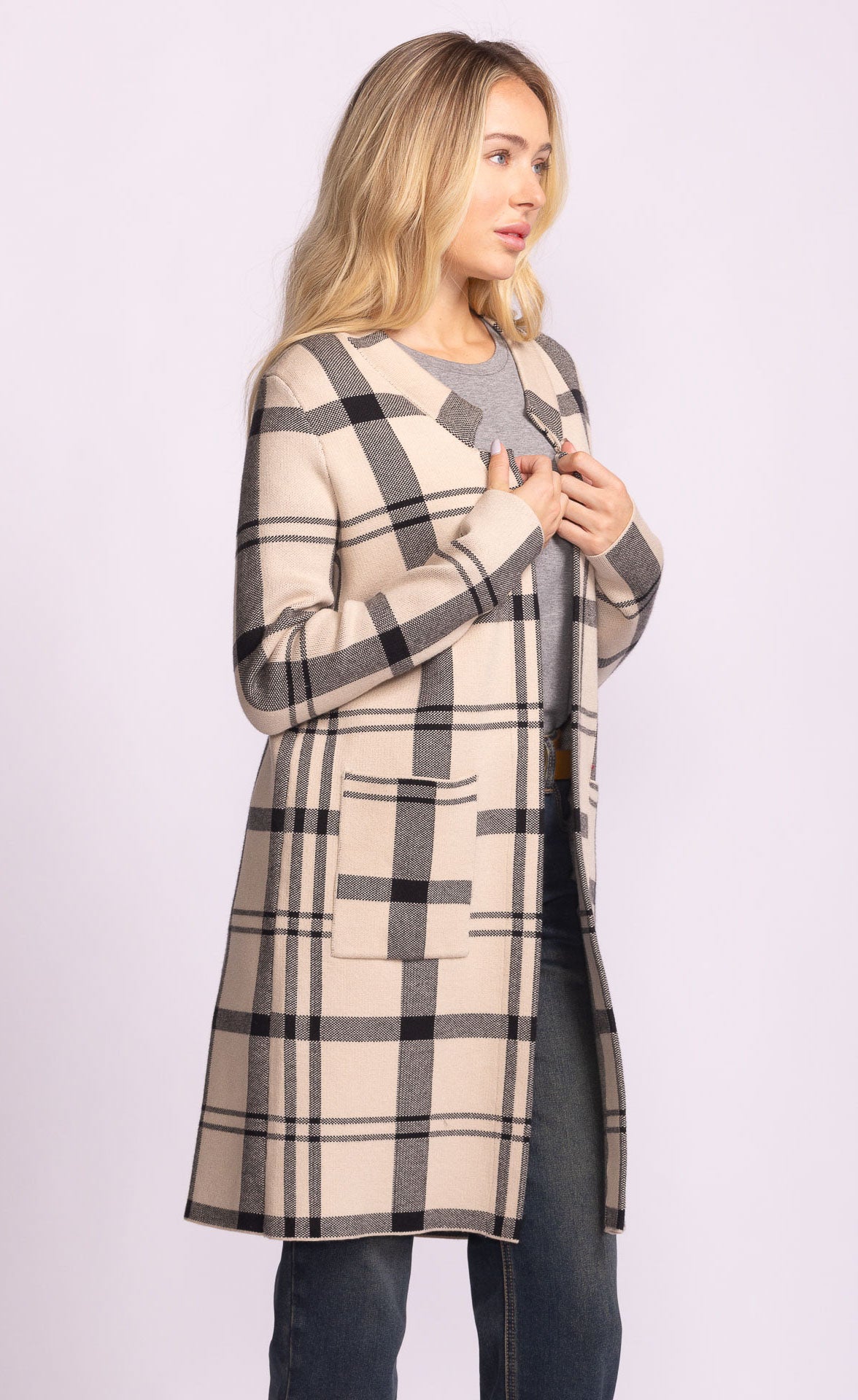 Harmon Cardi Beige