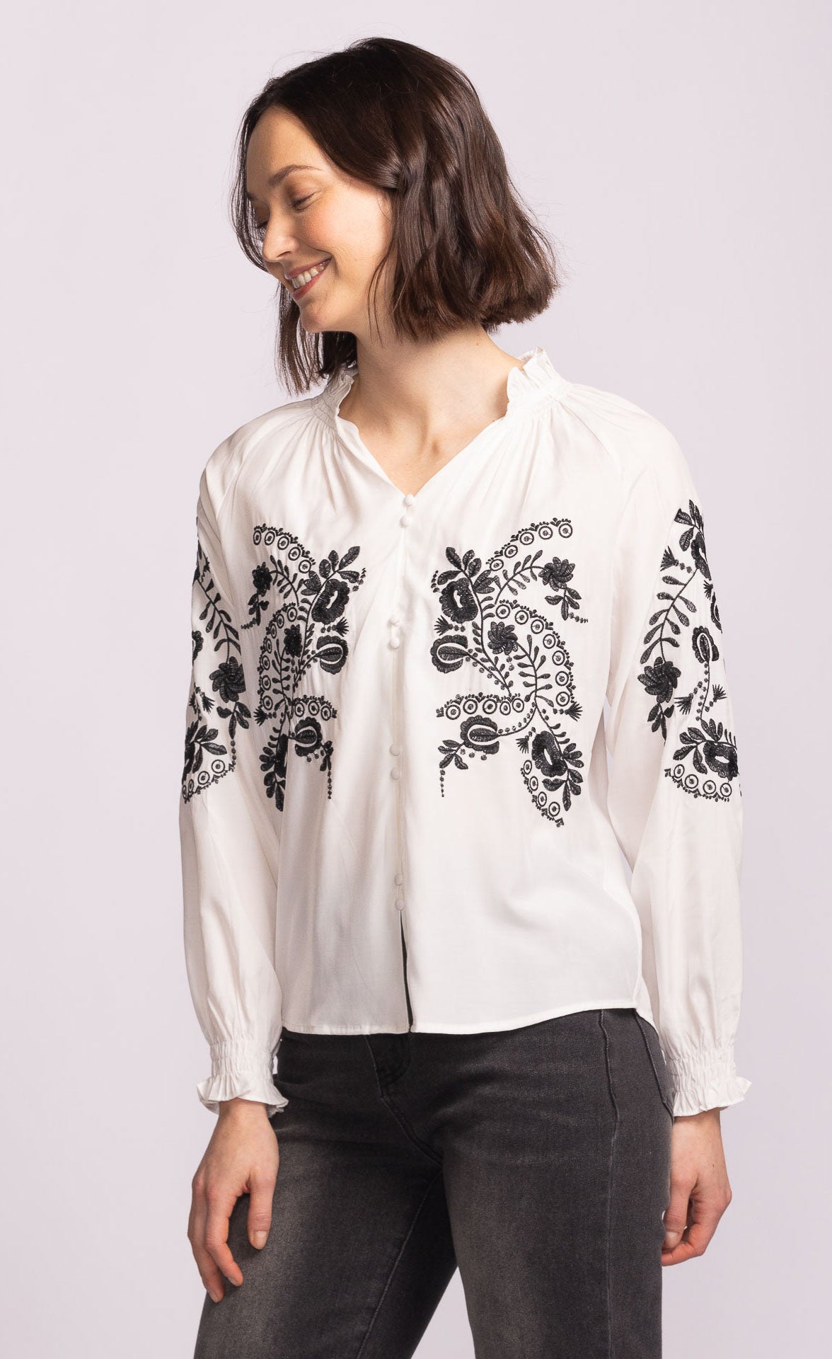 Floresta Blouse White