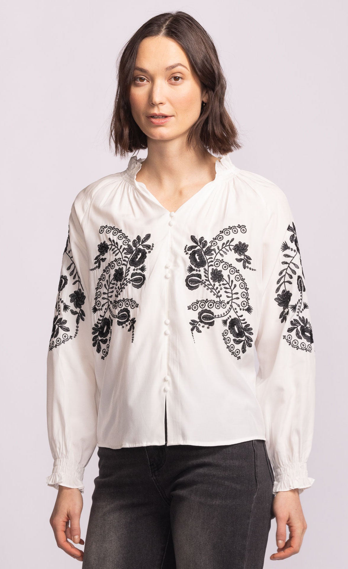 Floresta Blouse White