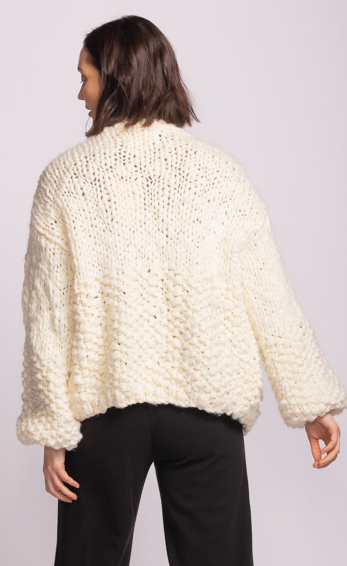 Hazel Sweater White