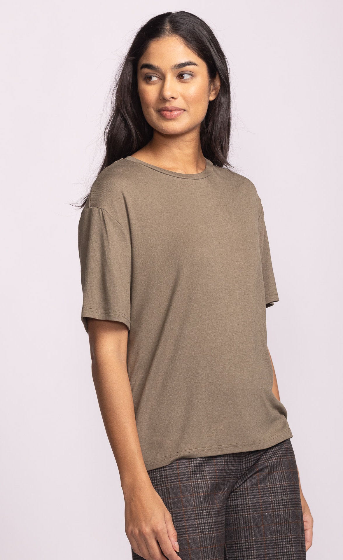 The Camilla Top Forest Green
