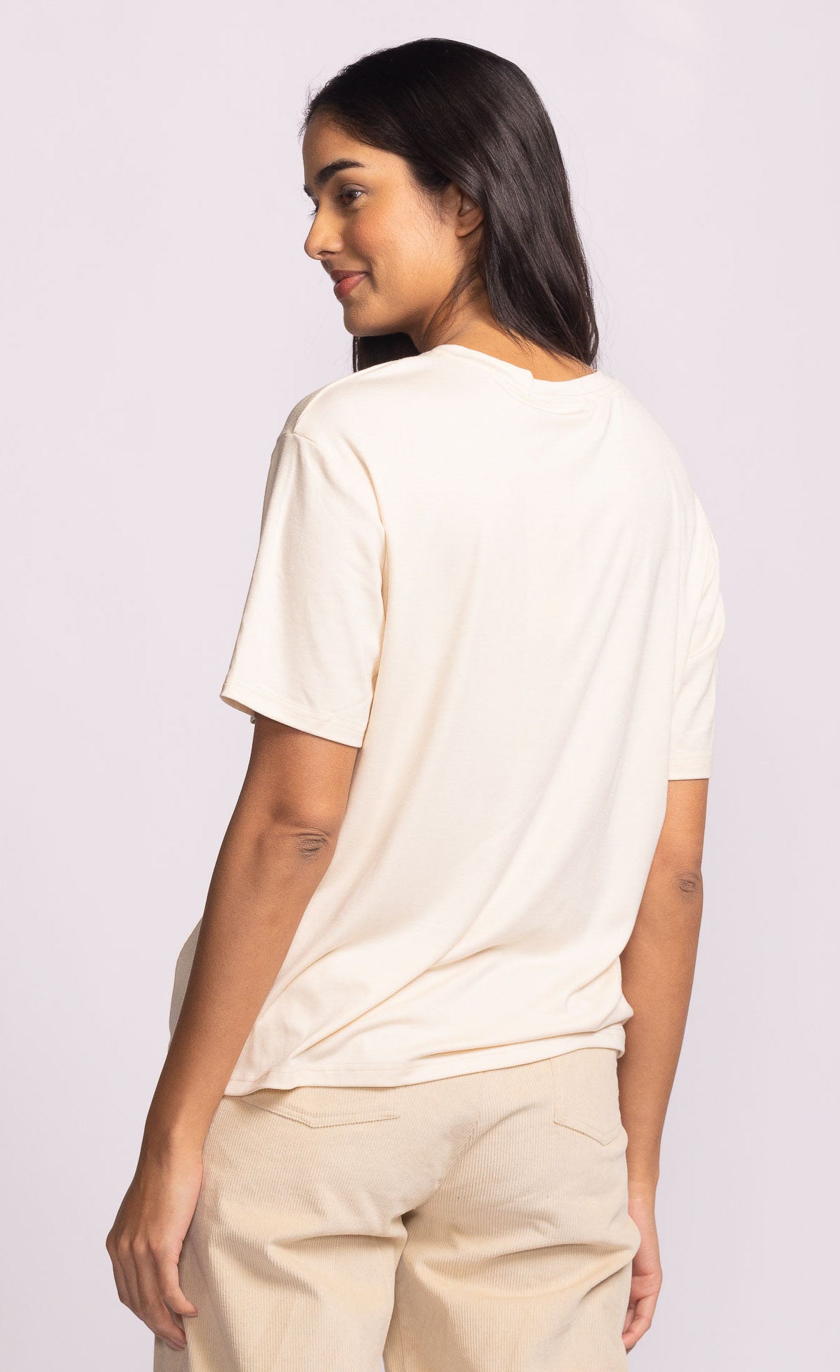 The Camilla Top Off White