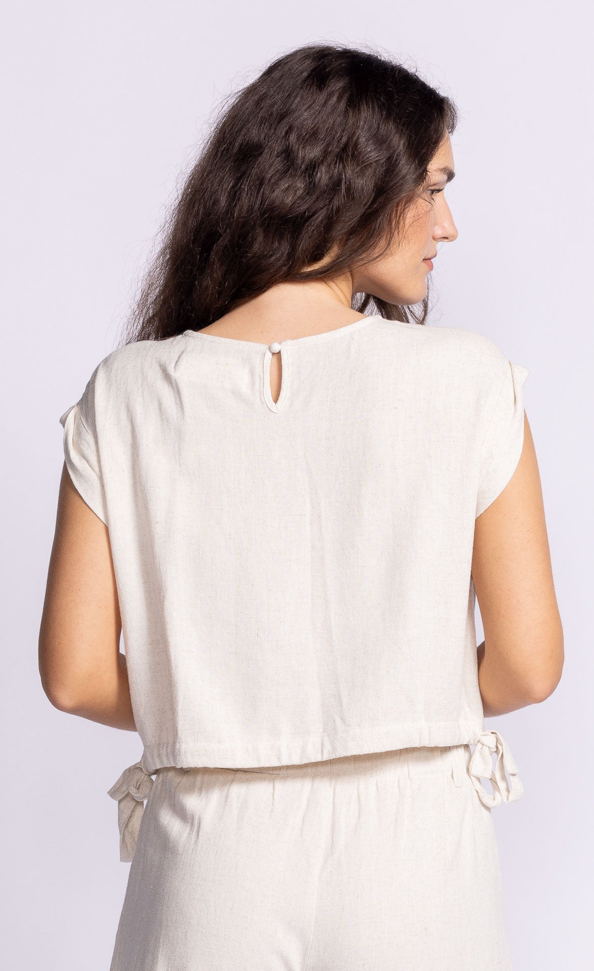 Aiden Top Beige
