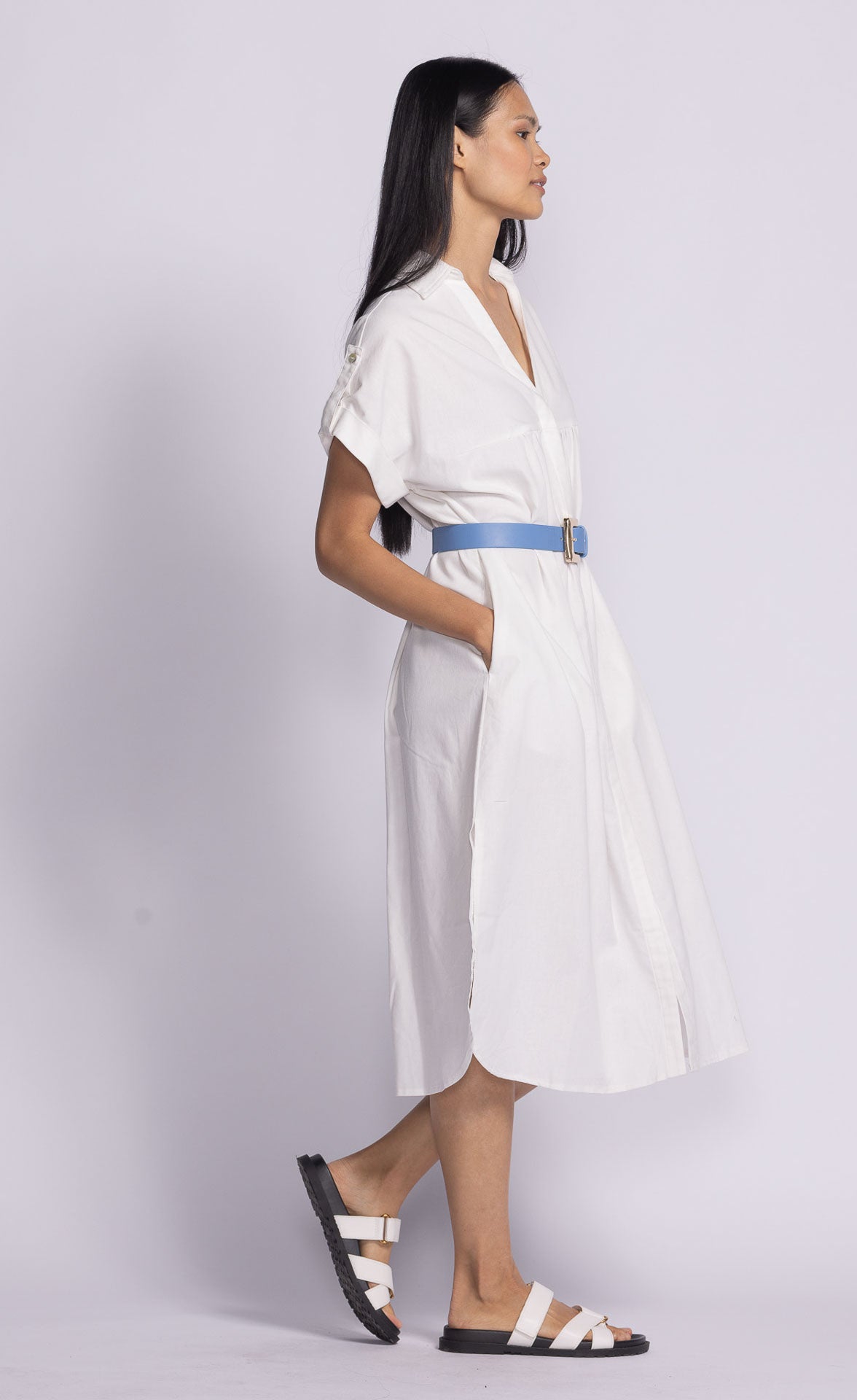 Beatrice Dress White