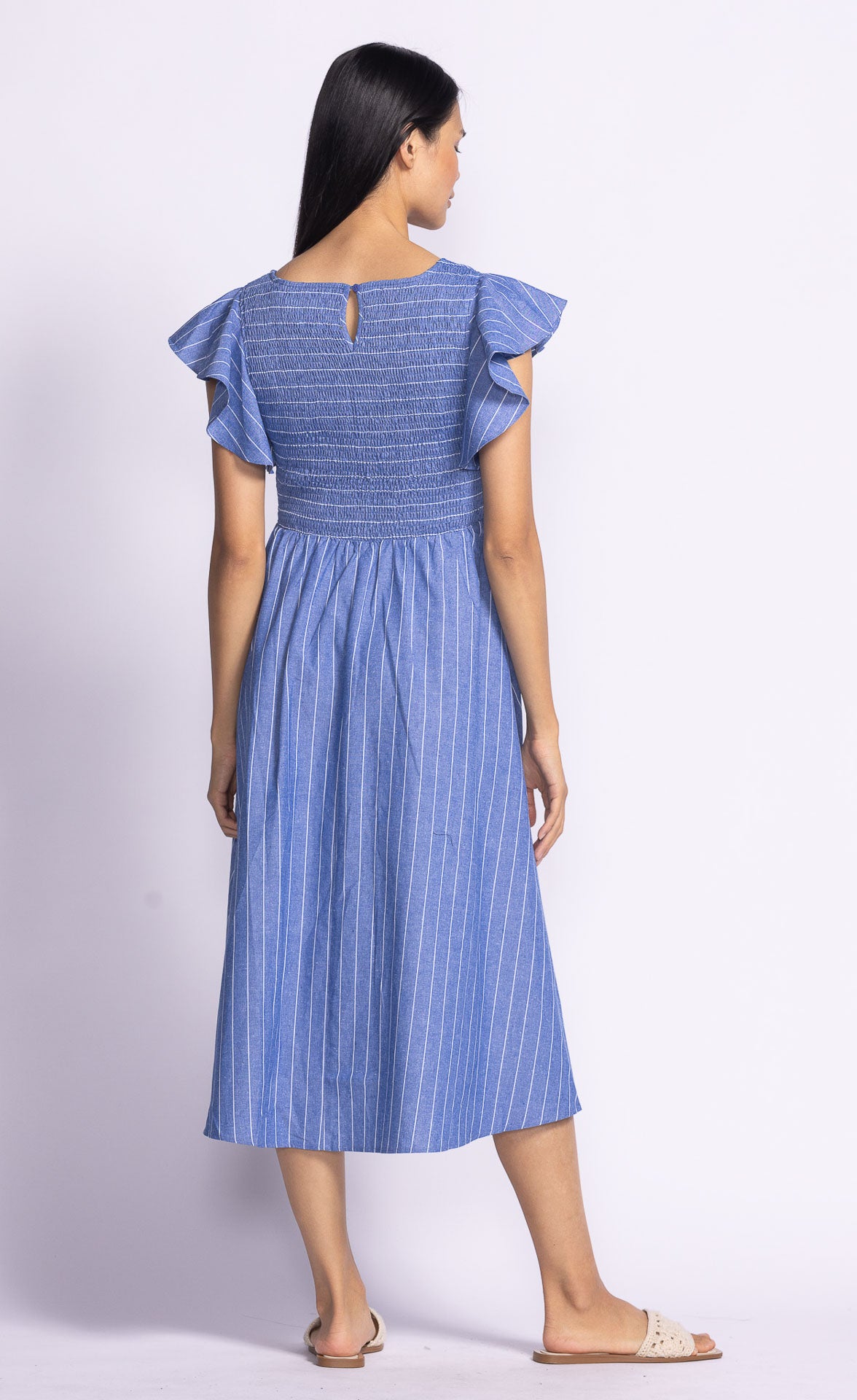 Camille Dress Blue
