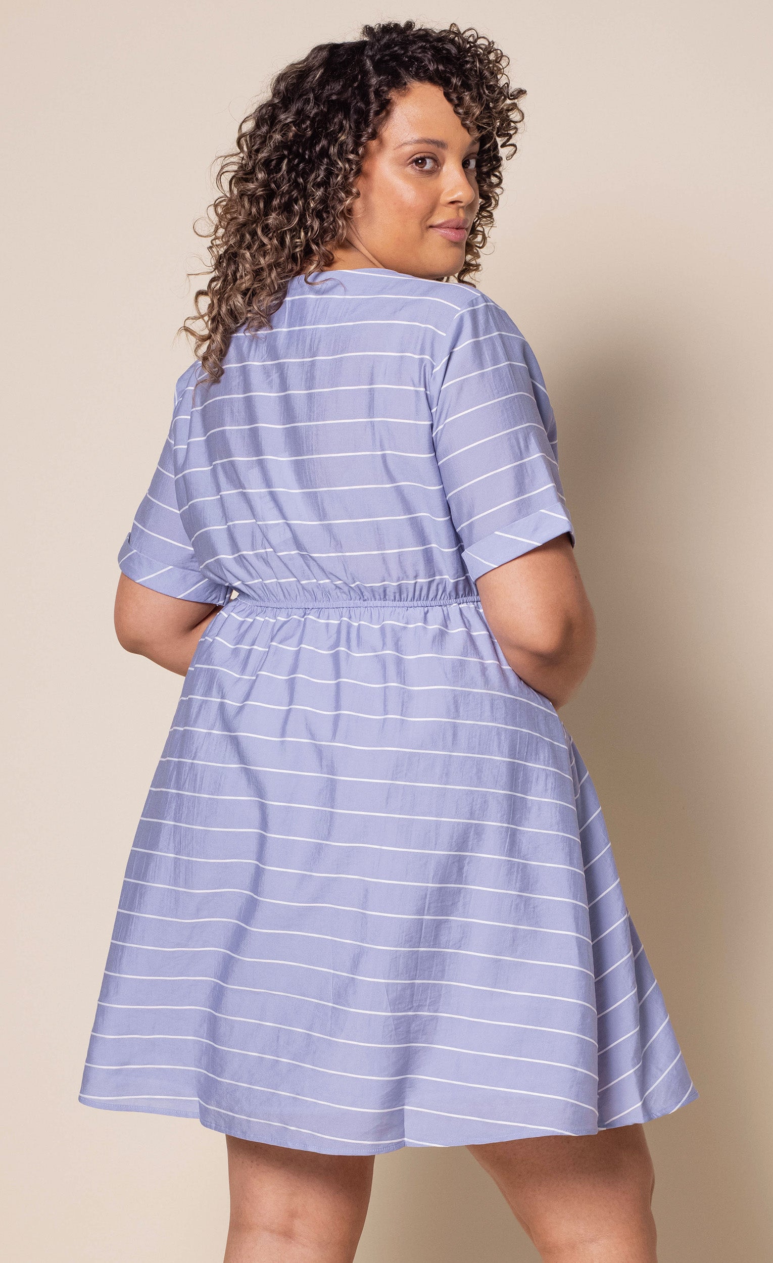 Beach Waves Dress - Pink Martini Collection