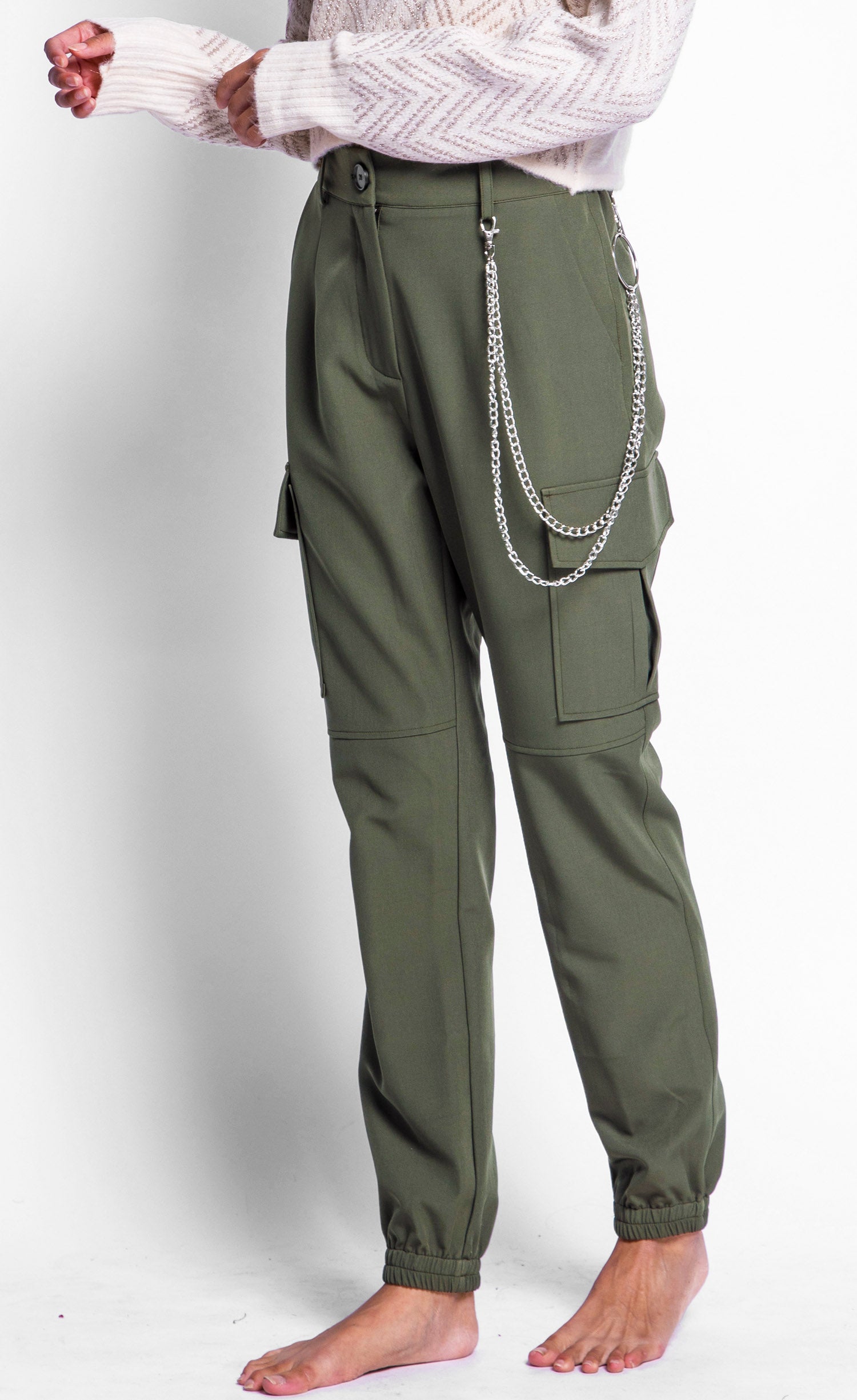 The Lexi Cargo Pants - Pink Martini Collection