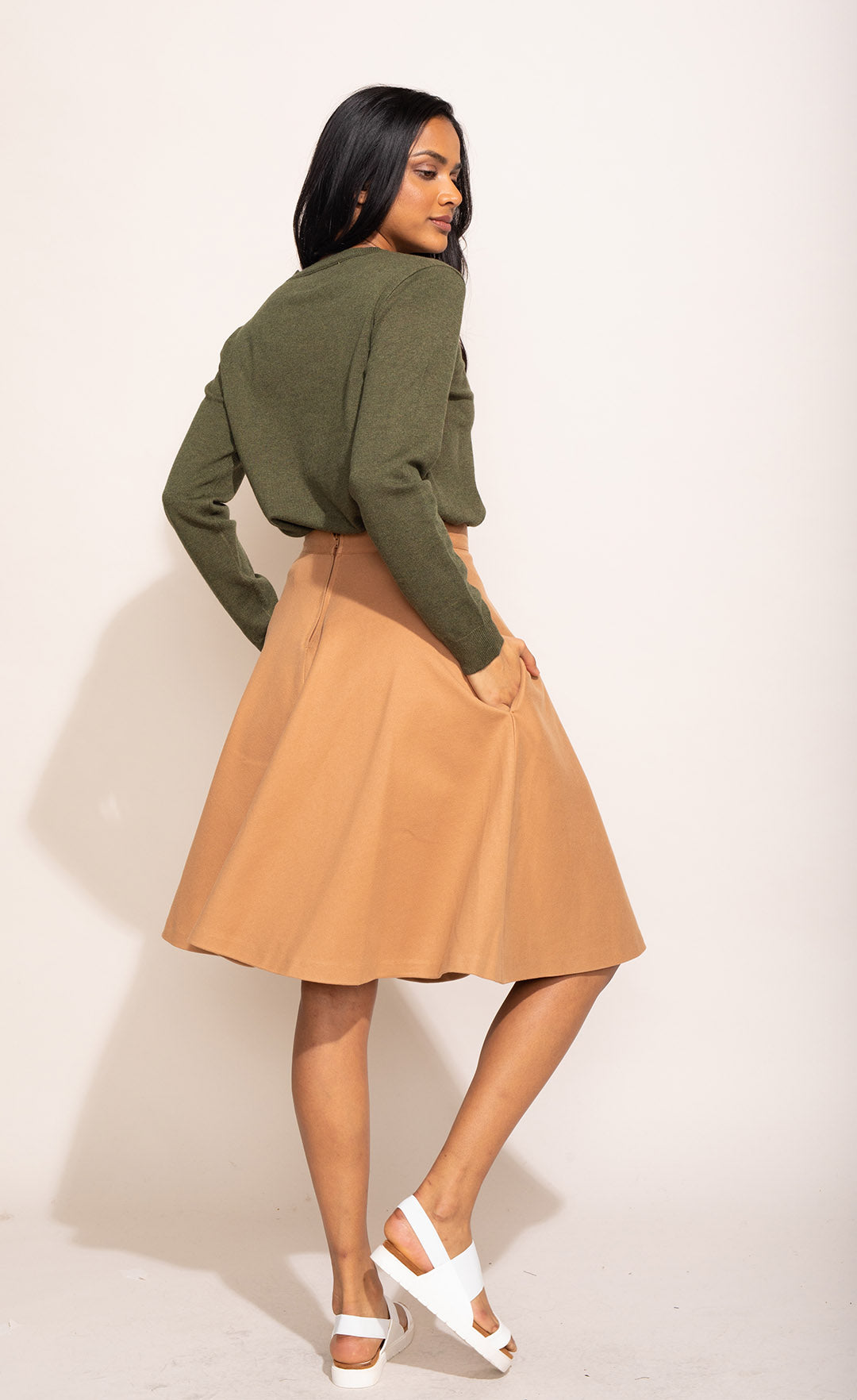 The Hotline Swing Skirt - Pink Martini Collection