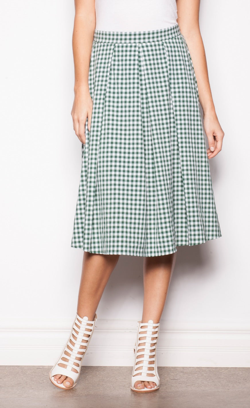 Sweet Pleats Skirt - Pink Martini Collection