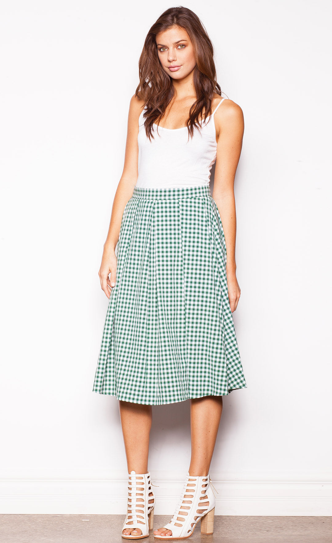 Sweet Pleats Skirt - Pink Martini Collection