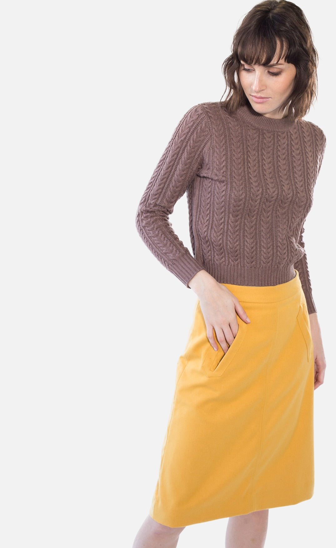 Aptitude Skirt - Pink Martini Collection