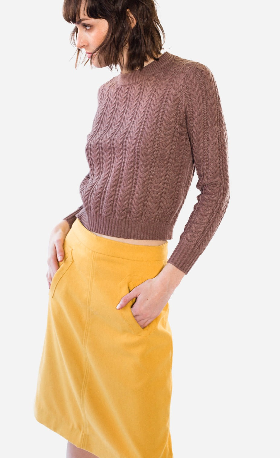 Aptitude Skirt - Pink Martini Collection