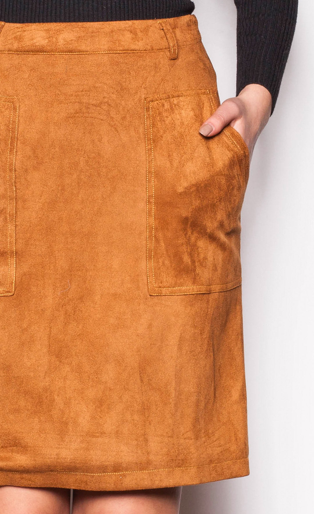 Suede Out Skirt - Pink Martini Collection