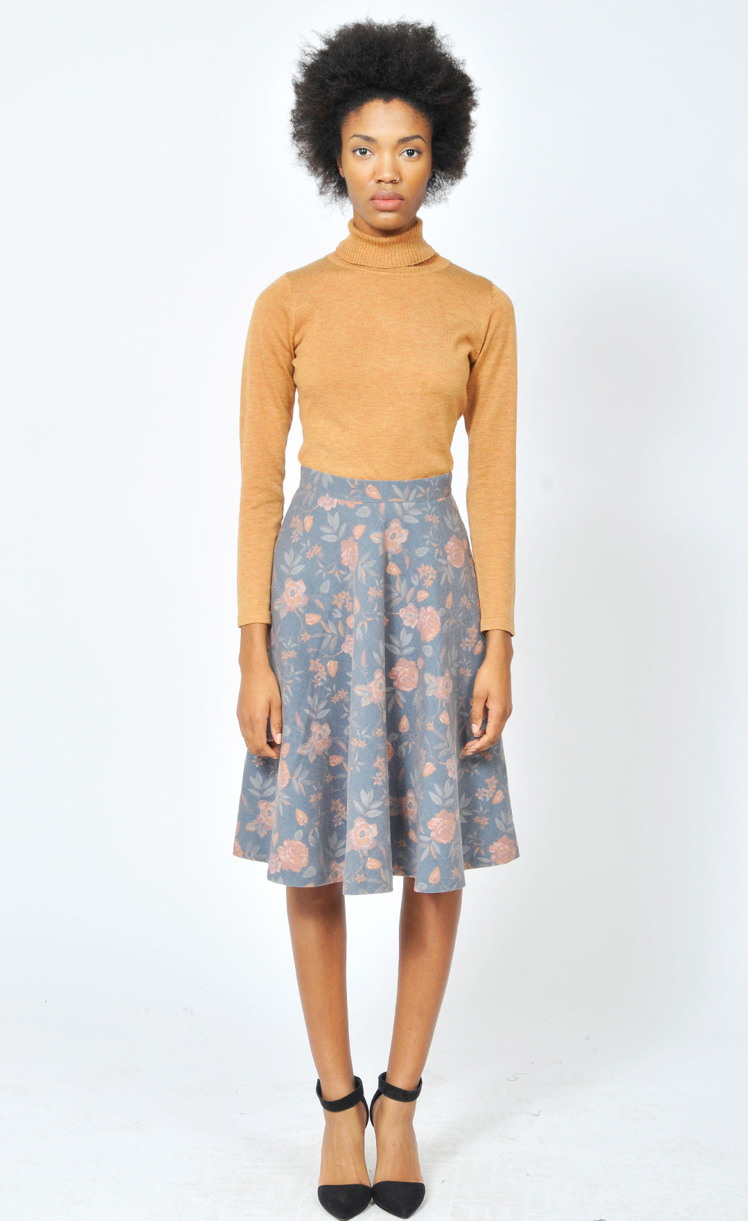 Tainted Roses Skirt - Pink Martini Collection