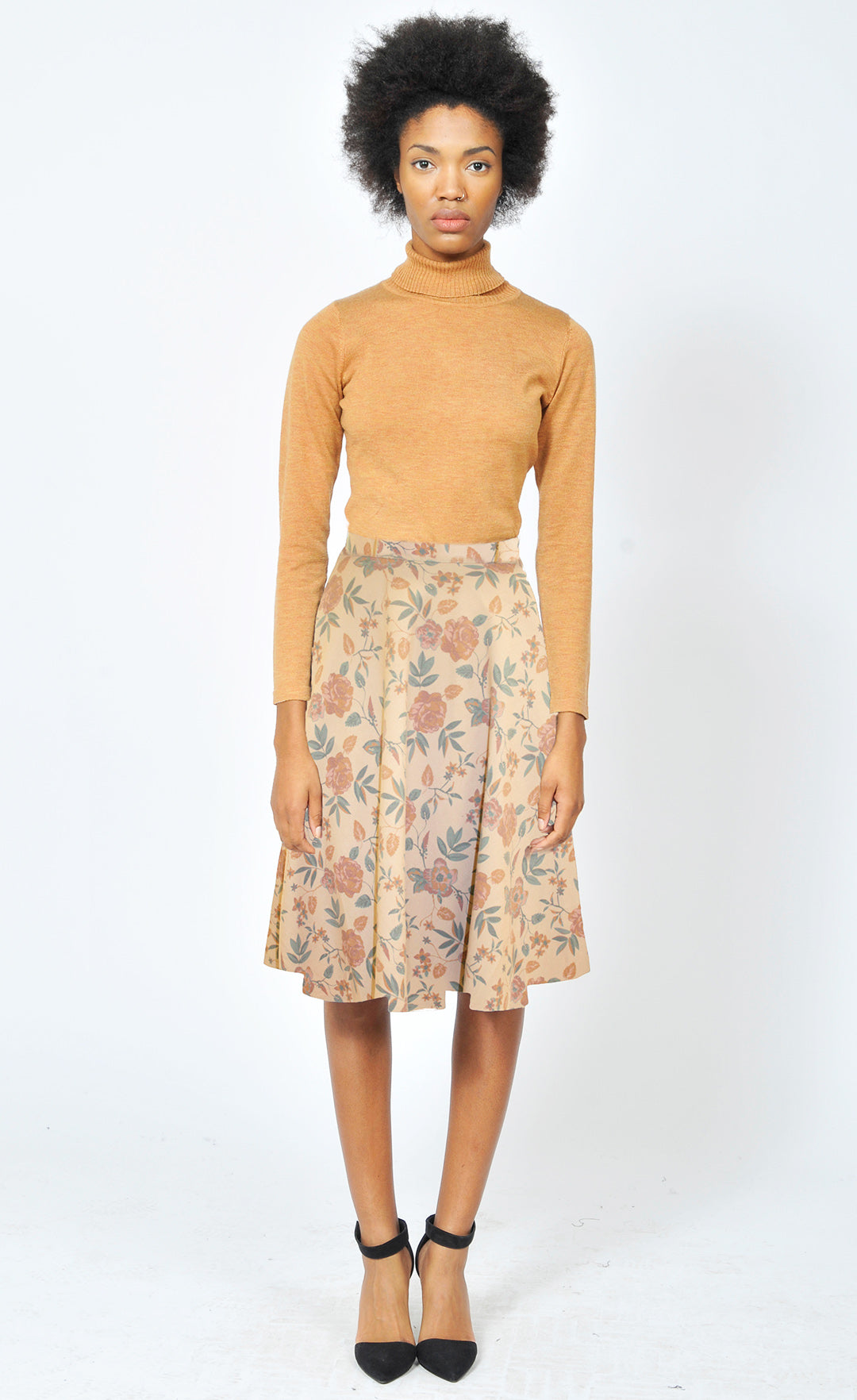 Tainted Roses Skirt - Pink Martini Collection