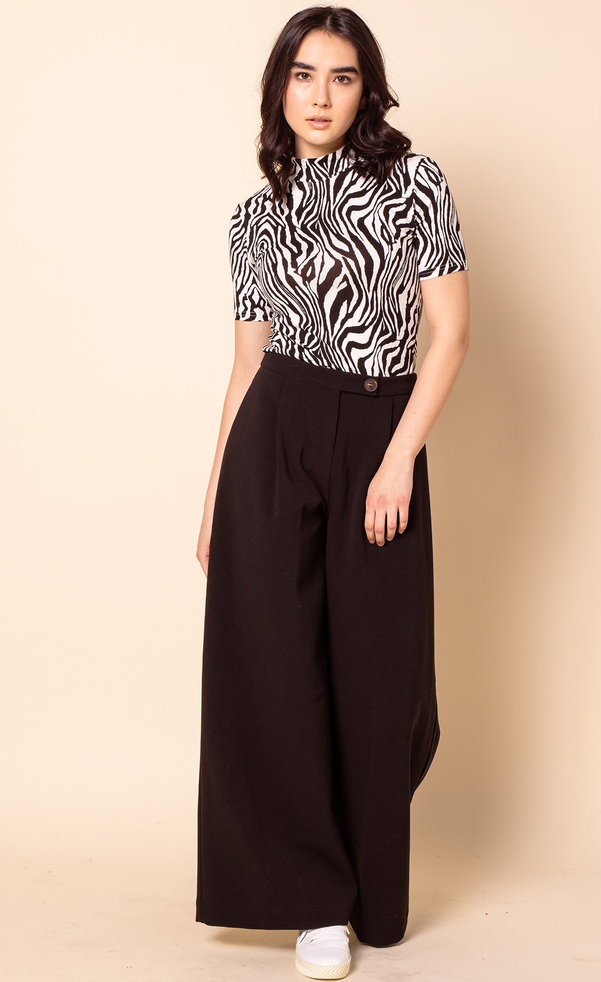 The Amia Pants Black - Pink Martini Collection