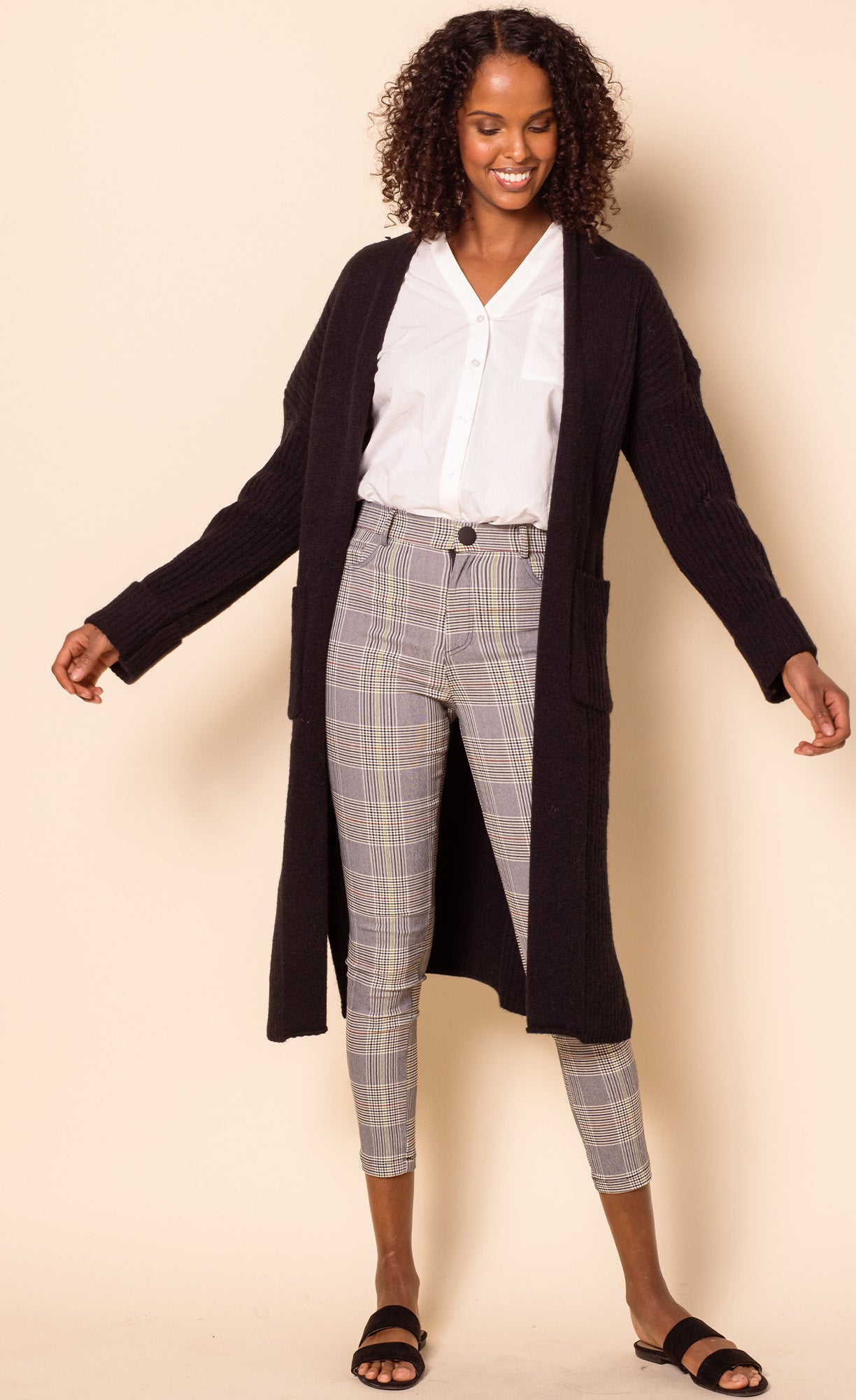 The River Cardigan - Black - Pink Martini Collection