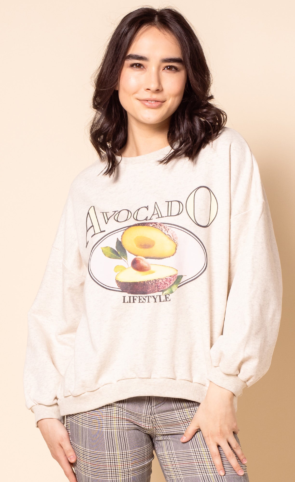 Avocado Lifestyle Sweatshirt - Pink Martini Collection