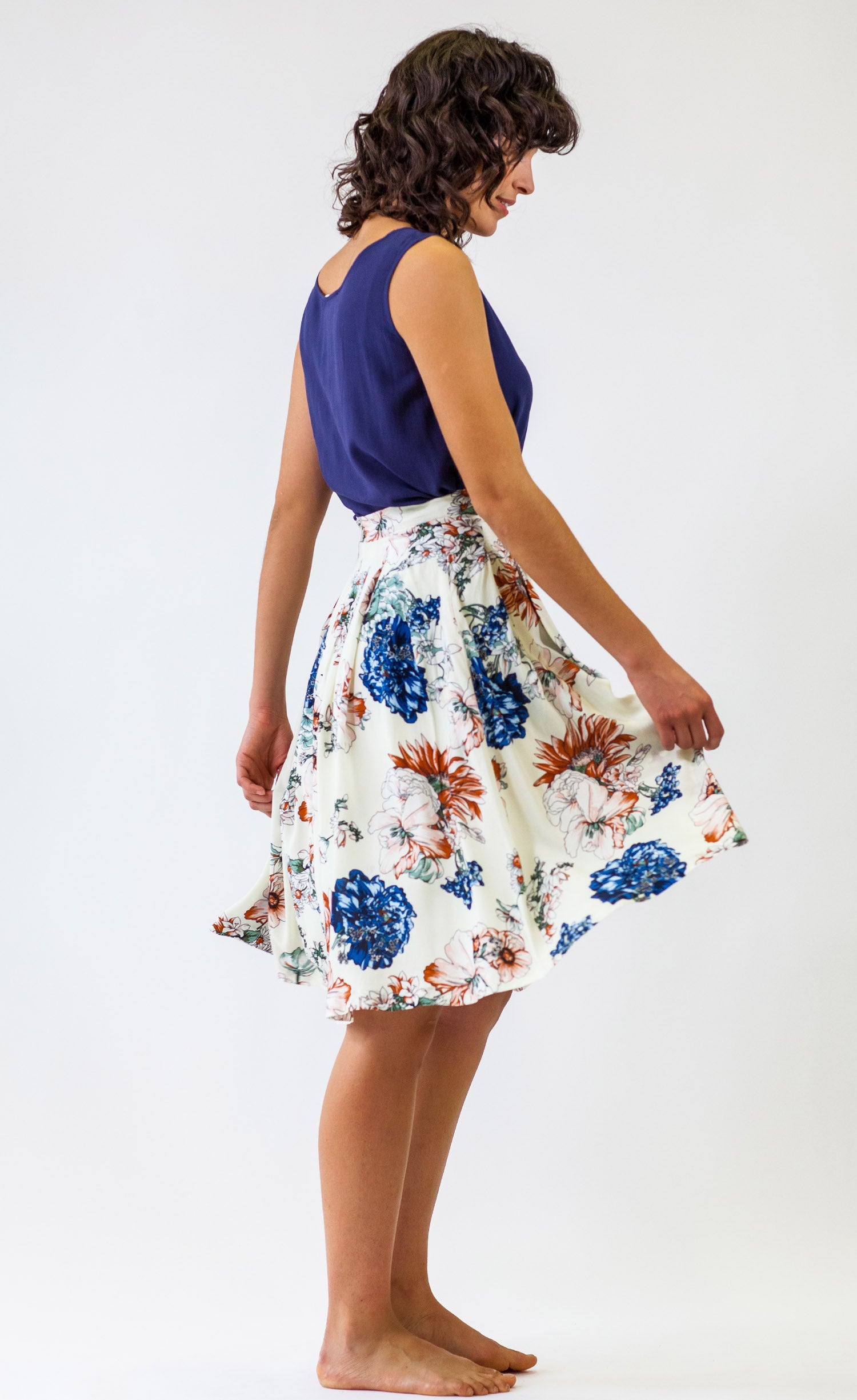 The Sela Skirt - Pink Martini Collection