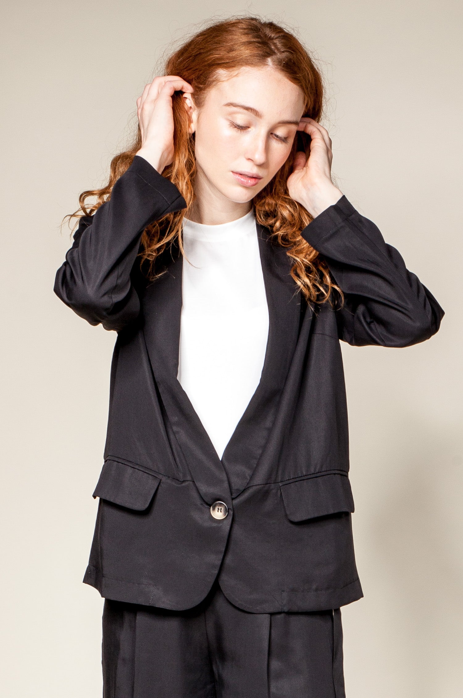 Chloe Blazer- Black - Pink Martini Collection