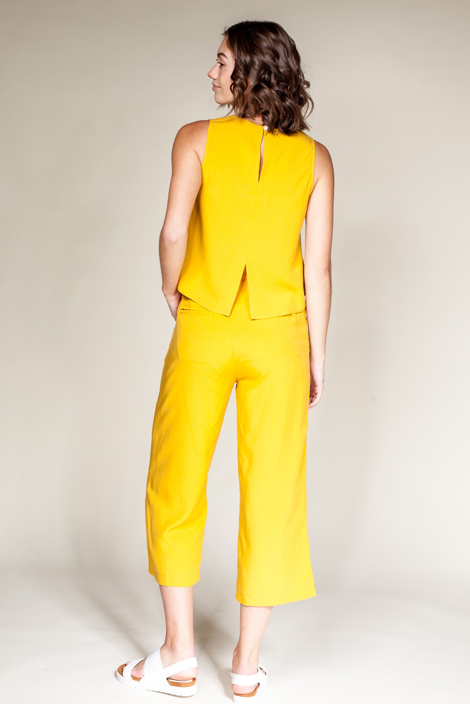 Margo Pant Yellow - Pink Martini Collection