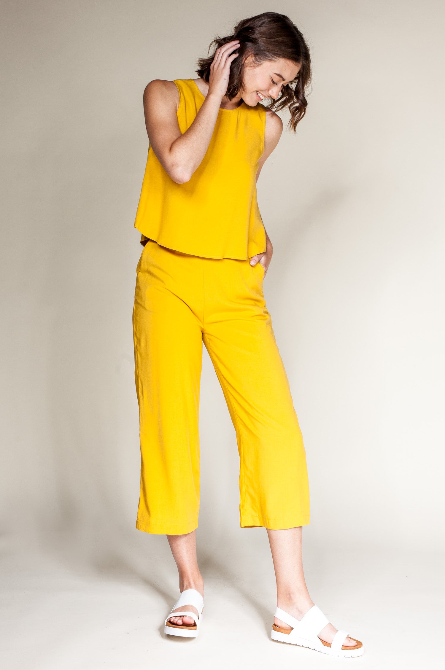 Margo Pant Yellow - Pink Martini Collection
