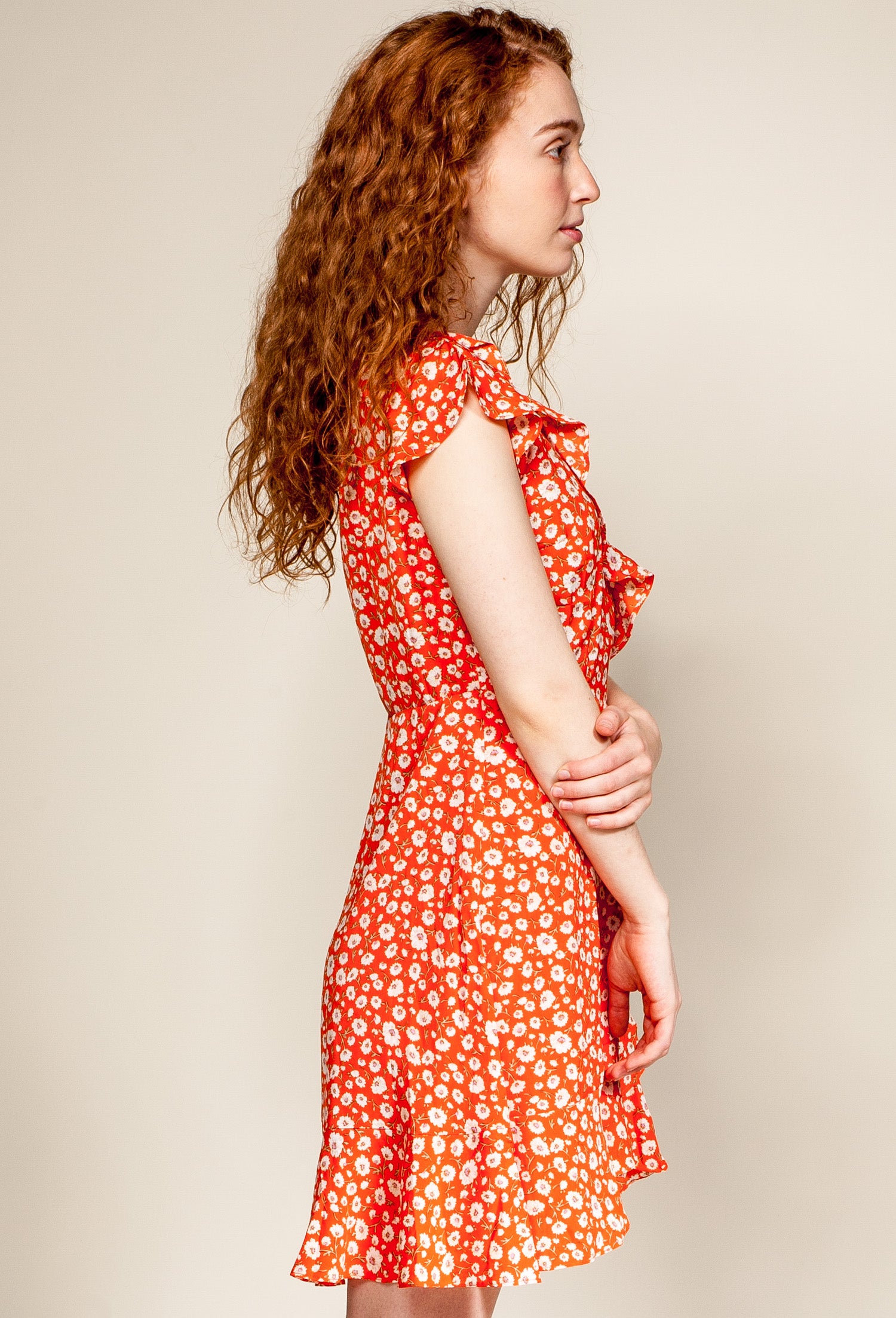 The Nova Dress Orange - Pink Martini Collection